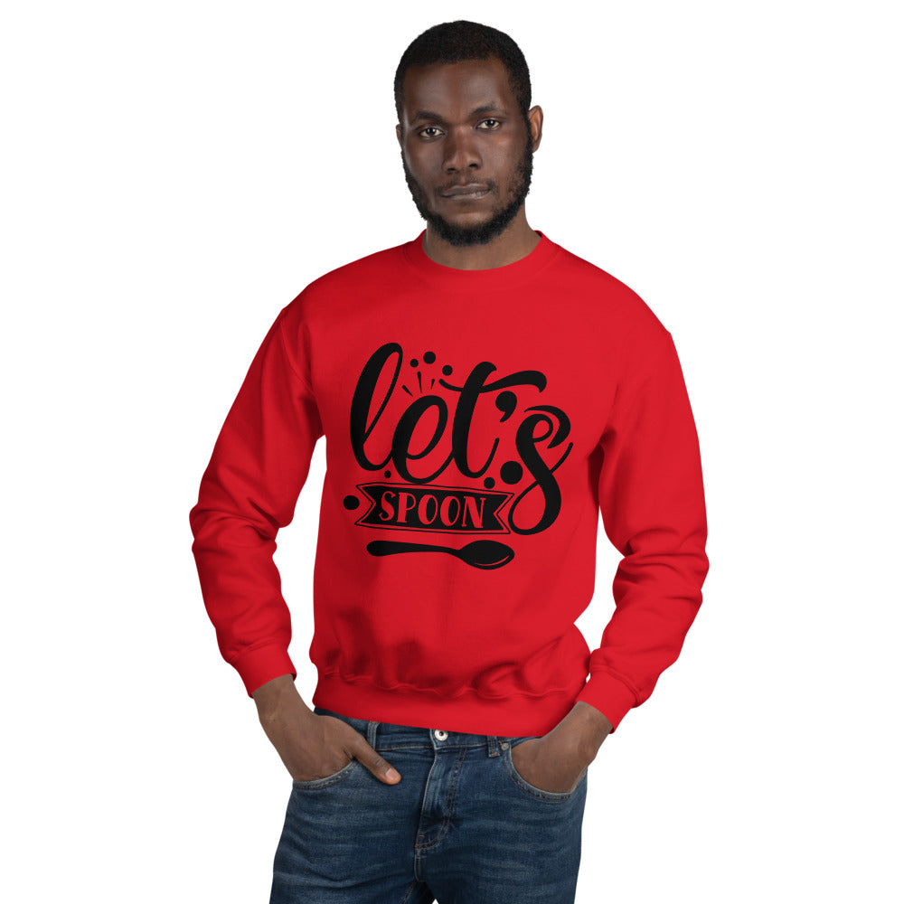 lets spoon - Unisex Sweatshirt