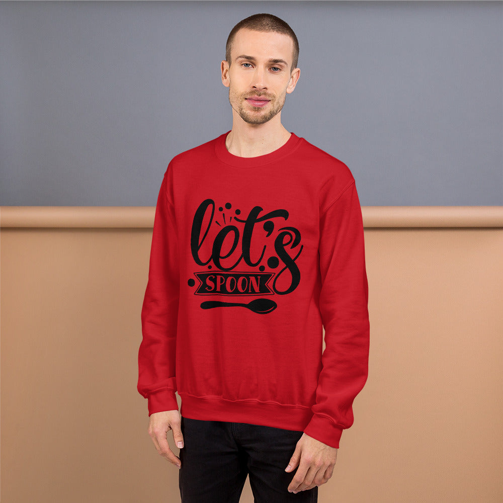lets spoon - Unisex Sweatshirt