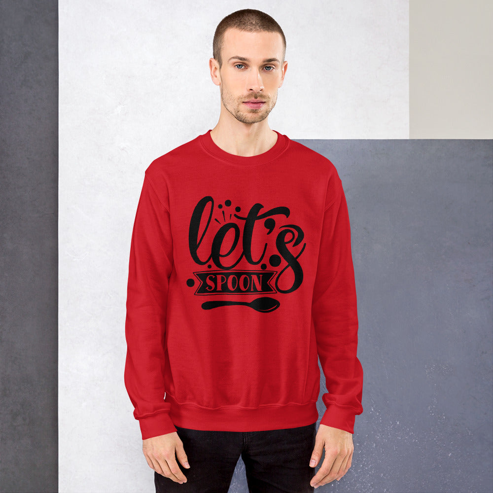 lets spoon - Unisex Sweatshirt