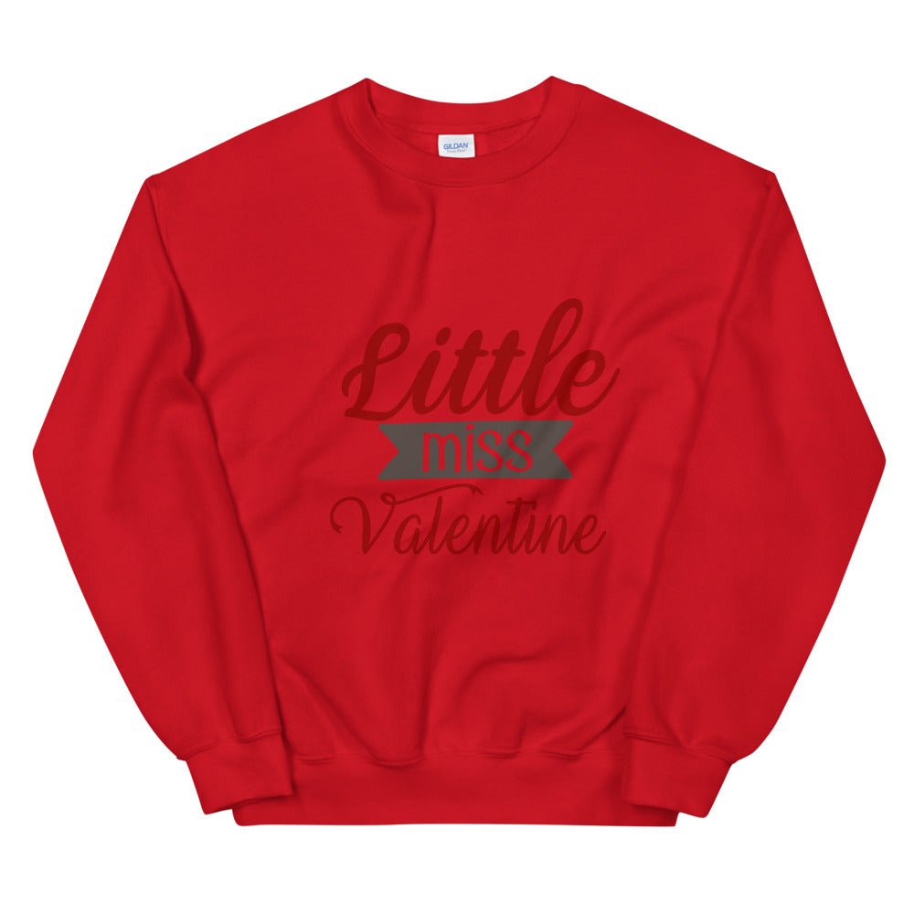 Little miss valentine - Unisex Sweatshirt