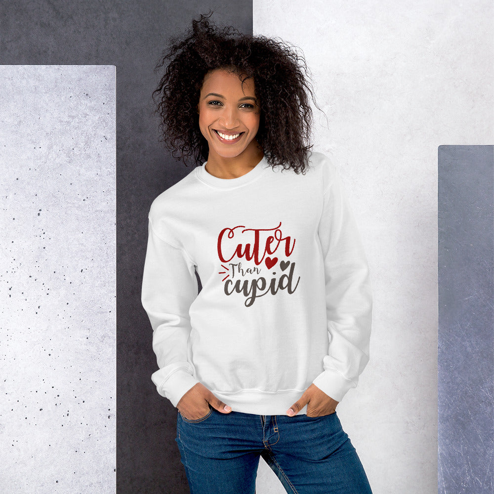 Cuter than cupid - Unisex Sweatshirt