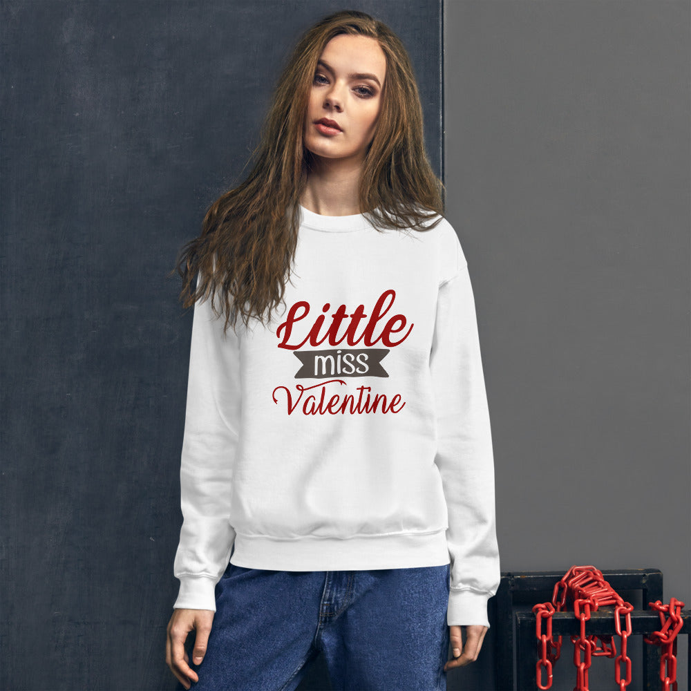 Little miss valentine - Unisex Sweatshirt