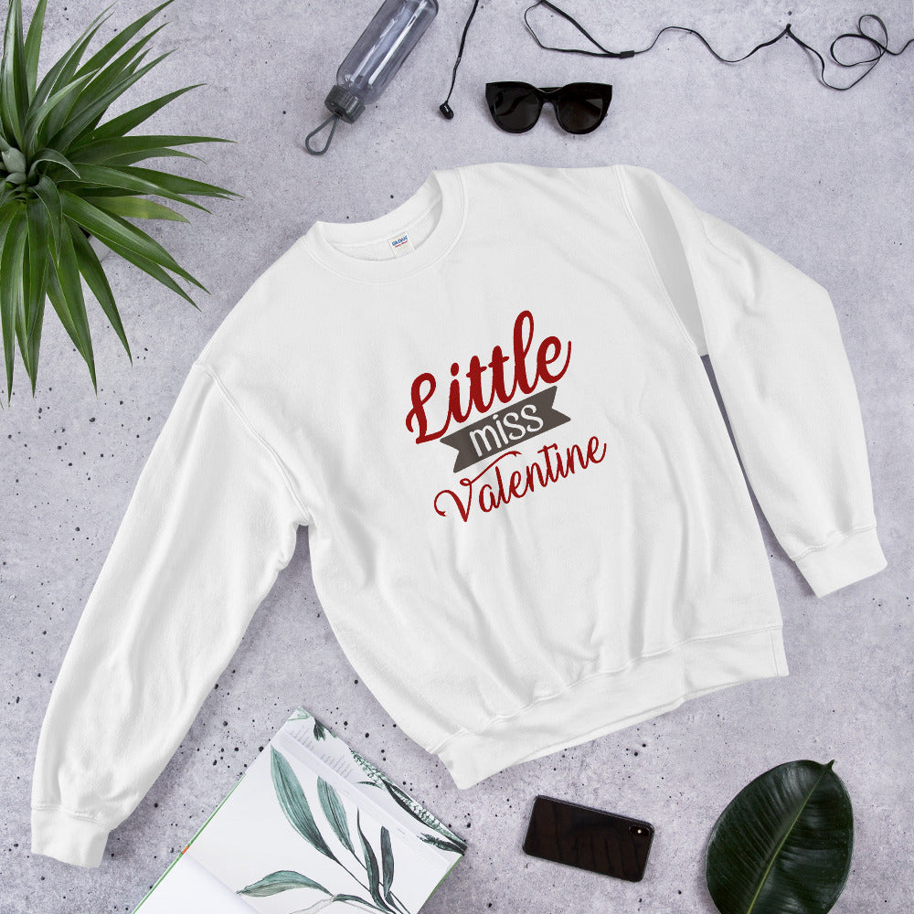Little miss valentine - Unisex Sweatshirt