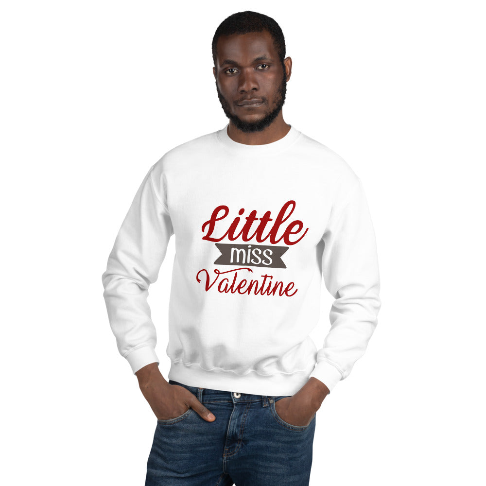 Little miss valentine - Unisex Sweatshirt