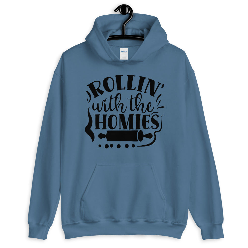 rollin with the homies - Unisex Hoodie