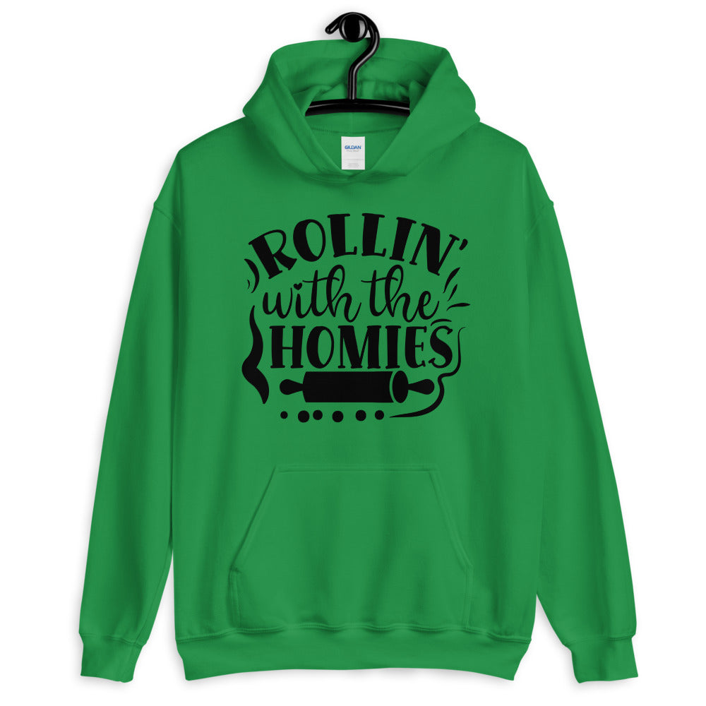 rollin with the homies - Unisex Hoodie