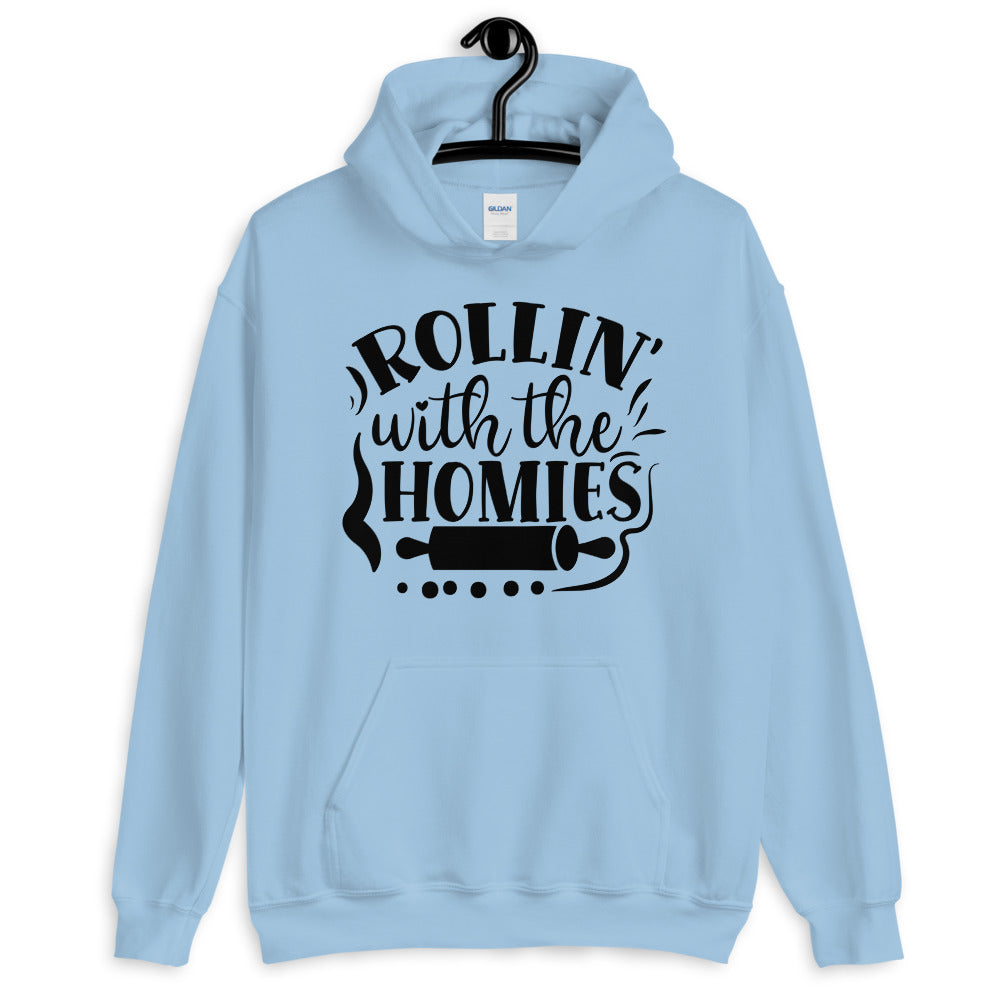 rollin with the homies - Unisex Hoodie