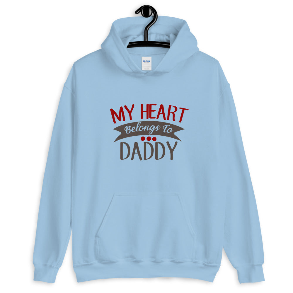 My heart belongs to daddy - Unisex Hoodie