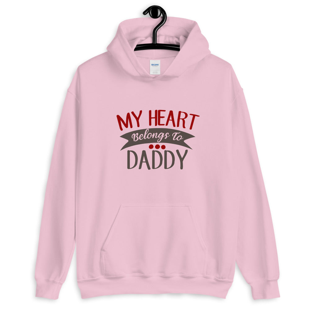 My heart belongs to daddy - Unisex Hoodie