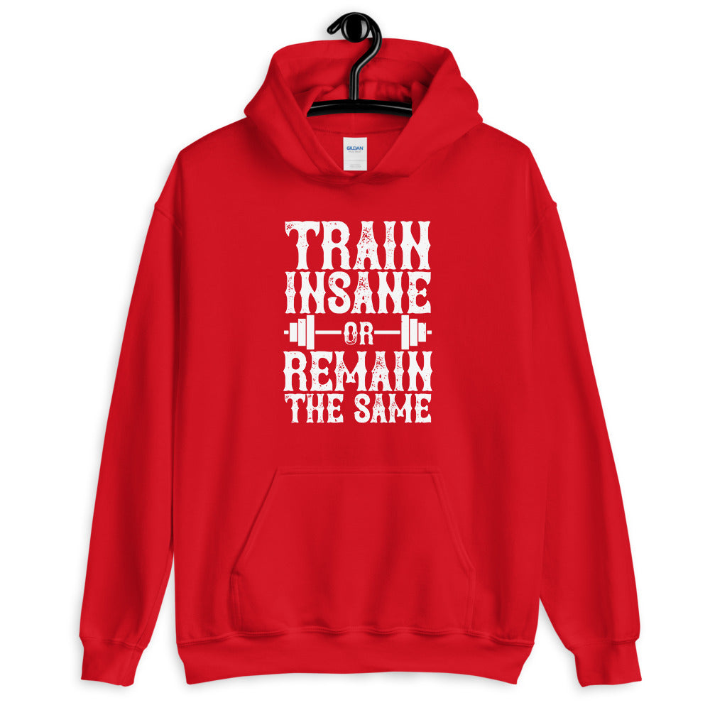 Train insane or remain the same - Unisex Hoodie