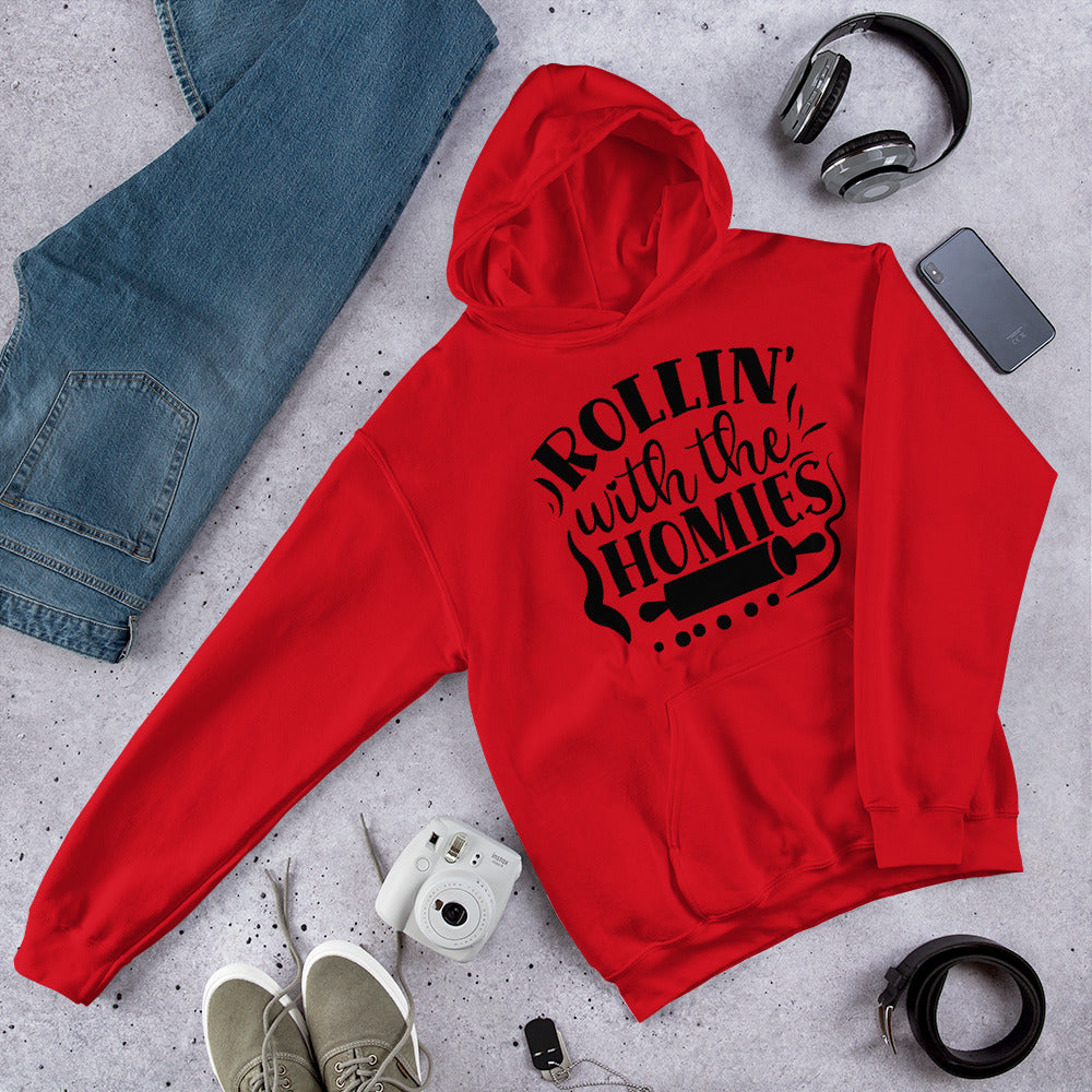 rollin with the homies - Unisex Hoodie