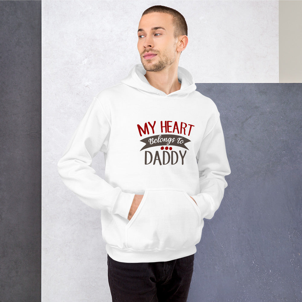 My heart belongs to daddy - Unisex Hoodie
