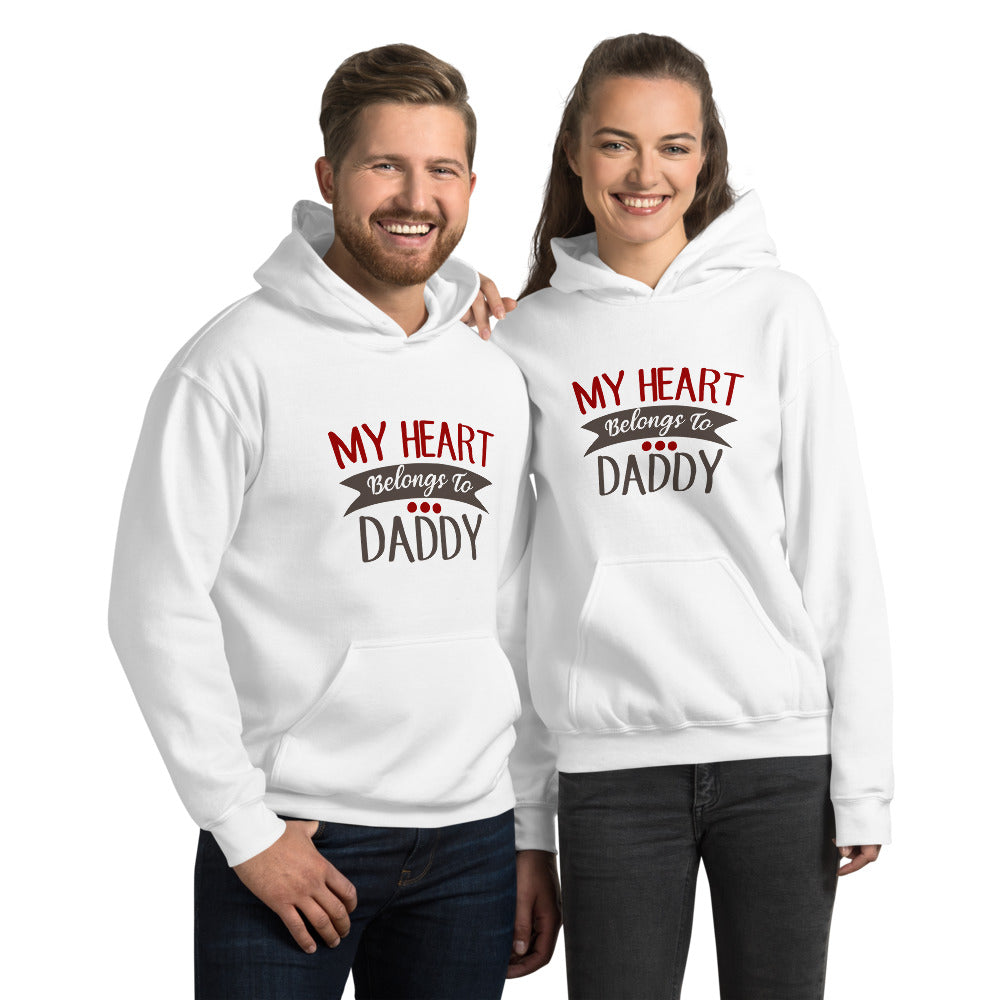 My heart belongs to daddy - Unisex Hoodie