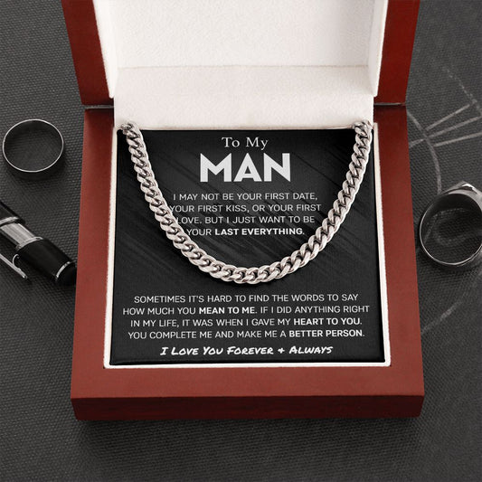 To My Man - Last Everything - Cuban Link Chain