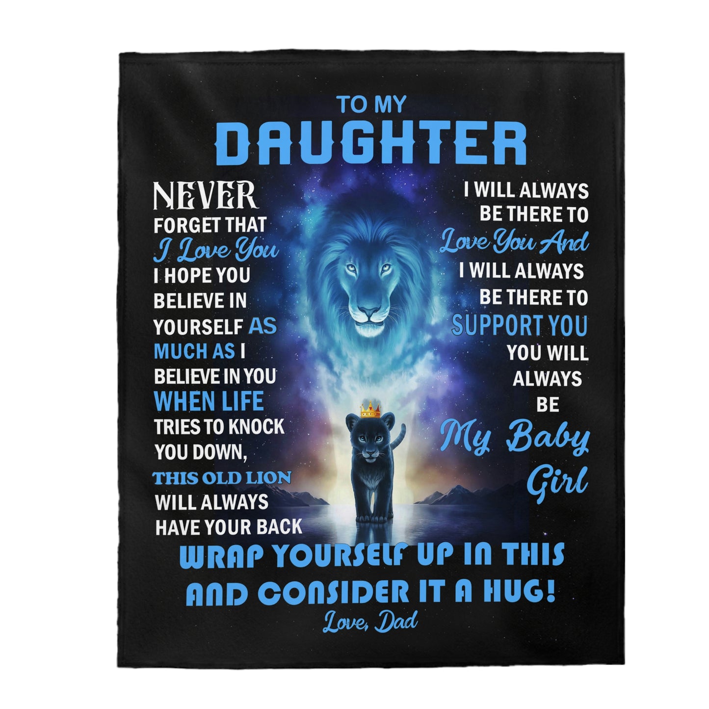 Daughter - I Believe In You - Blanket From Dad