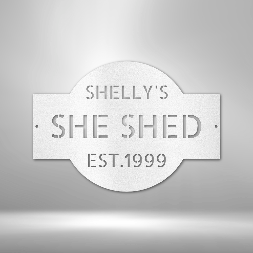 Custom Plaque - Steel Sign, Metal Signs, Metal Decorative Sign, Personalized Metal Wall Decor, Monogram Wall Art, Metal Monogram