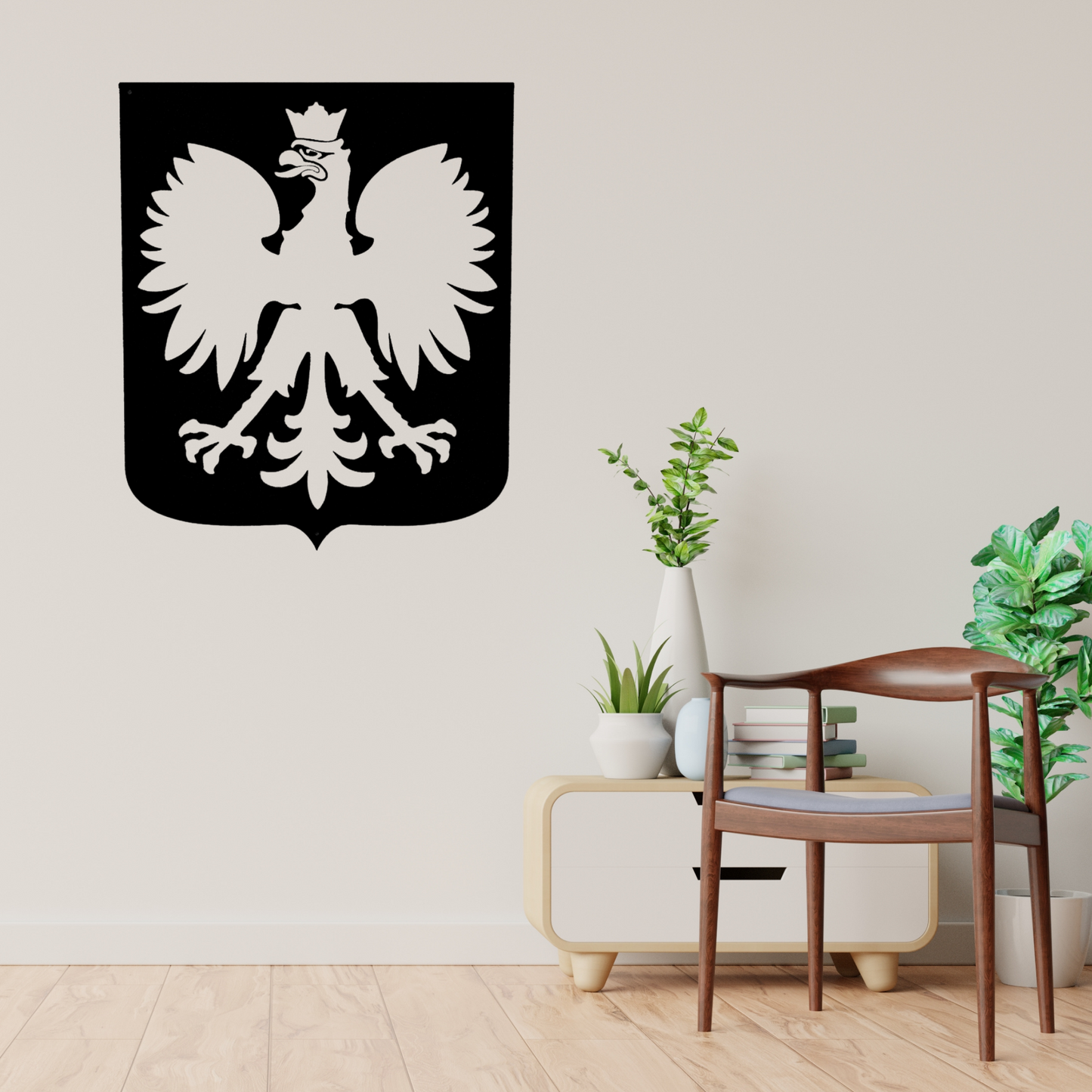 Polish Eagle - Steel Sign, House Decor, Wall Art, Metal Signs, Metal Decorative Sign, Metal Monogram, Dining Room Wall Decor