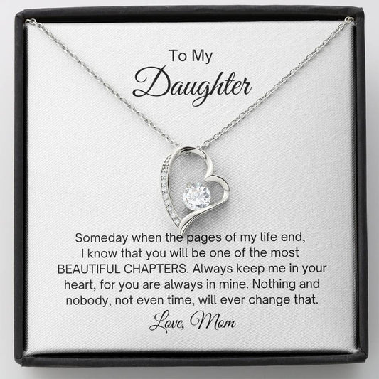 To My Daughter - Beautiful Chapters - Forever Love Necklace
