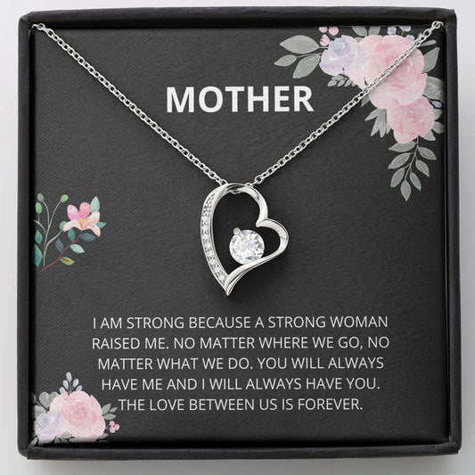Mother - Strong Woman Forever Love Necklace - Mothers Day Gift, Mothers Day Card, Child Mother, Grandmother and Daughter, Happy Mothers Day, Necklace, Mother of the Bride