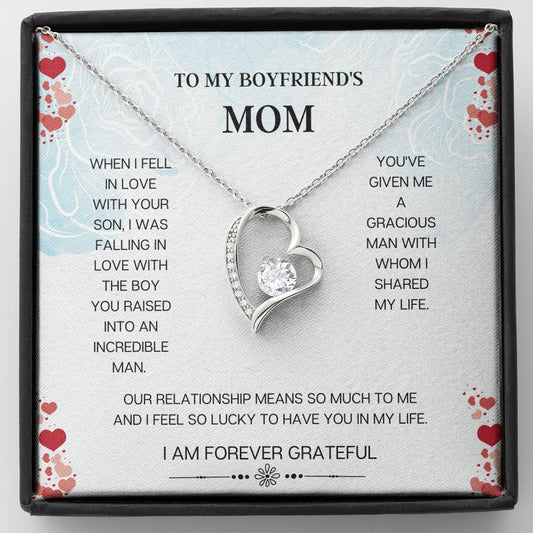 Incredible Man Forever Love Necklace, Gifts For Mom, Boyfriend's Mom Gift, Boyfriend Mom Birthday, Jewelry For Mom, Mom Of Boyfriend, Mothers Day Gift, Mom-In-Law, Mom Gift