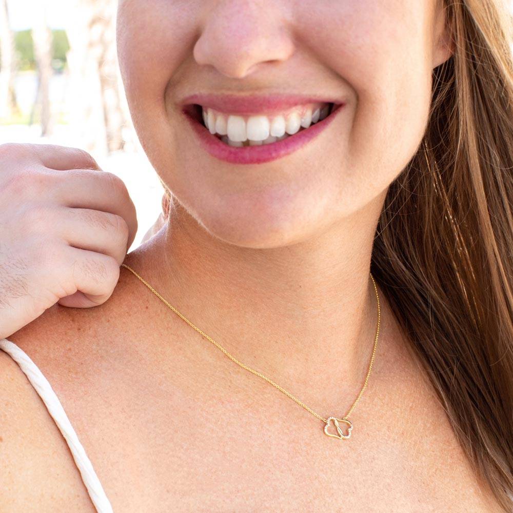 Daughter - Believe In Yourself Everlasting Love Necklace, Daughter Gifts, Sweet 16 Gift, Daughter Jewelry, Gift From Dad, Graduation Gift, Daughter Birthday Gift, Gift From Mom