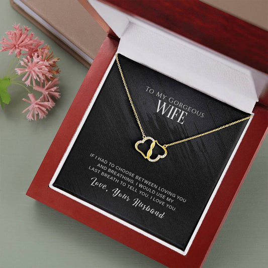 The Best Thing - Everlasting Love Necklace - Christmas, Anniversary, Wedding, Gift For Wife, I Love You, Wife, Anniversary Gift