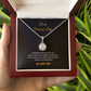 To an Amazing Lady - Happy 50th Birthday - Eternal Hope Necklace, for Women, Female Gift