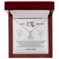 20th Birthday - Make Your Years Count - Alluring Beauty Necklace, for Women, Female Gift