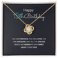 15th Birthday - You Are Precious - Love Knot Necklace, for Teen Girls, Female Gift