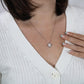 50th Birthday - Fabulous Fifty - Love Knot Necklace, for Women, Female Gift