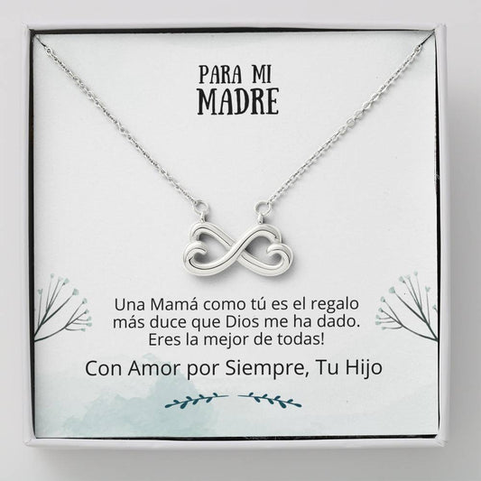 Madre e Hija - Mejor Collar - Colgante Para Madre - Collar de Hijo - Para Mi Madre - Solo Para Mi Madre - Colgante Para Ella