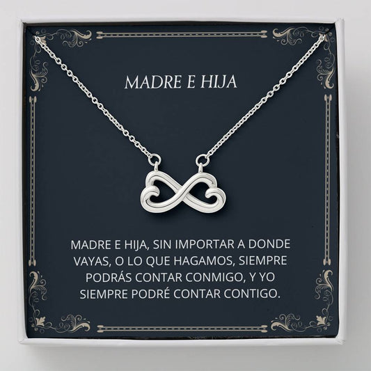 Madre e Hija - Mejor Collar - Colgante Para Madre e Hija - Para Mi Madre - Solo Para Madre e Hija - Colgante Para Ella