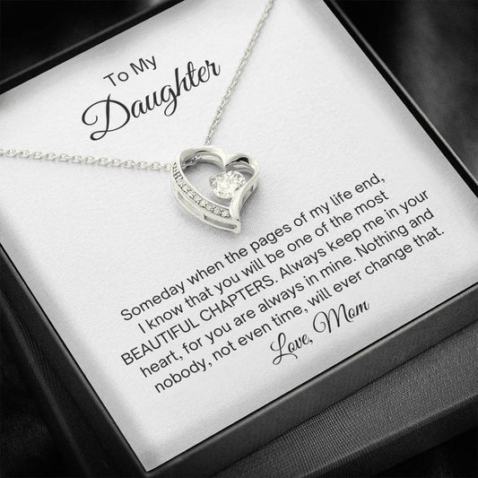 To My Daughter - Beautiful Chapters - Forever Love Necklace