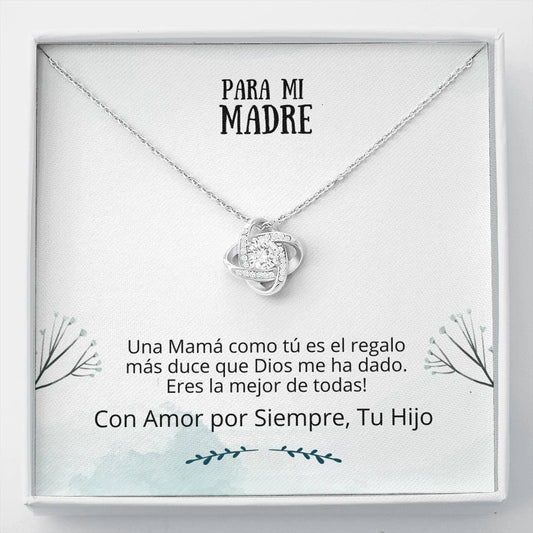 Madre e Hija - Mejor Collar - Colgante Para Madre - Collar de Hijo - Para Mi Madre - Solo Para Mi Madre - Colgante Para Ella