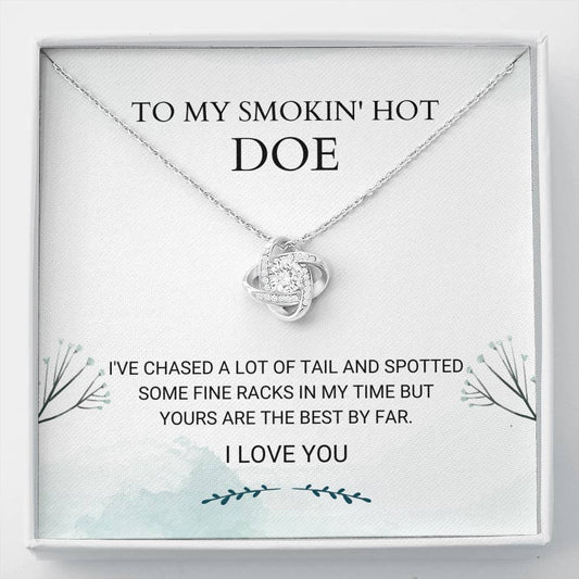 Wife - Best By Far Love Knot Necklace, Soulmate Gift, Wife Gift, Card for Wife, Wife Birthday, Husband To Wife Gift, Anniversary Gift For Wife, Mother's Day Gift, For Her