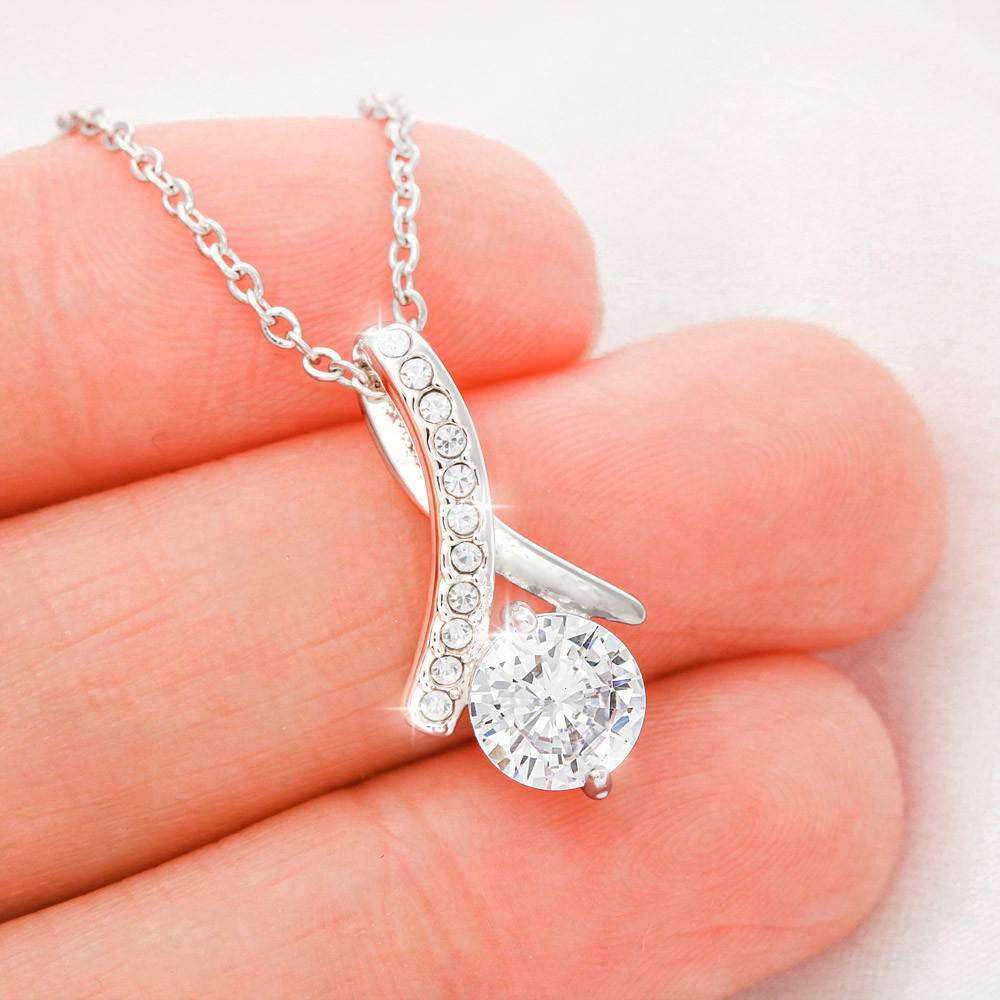 Future Daughter-In-Law Gift - Alluring Necklace, Gift For Her, Wedding Gift, Personalized Gift, Bonus Daughter,