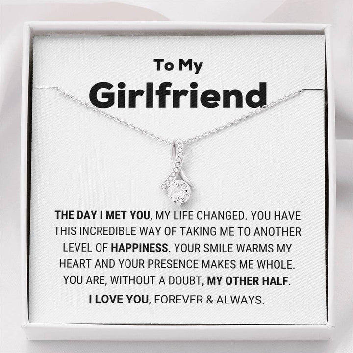To My Girlfriend - The Day I Met You - Alluring Necklace
