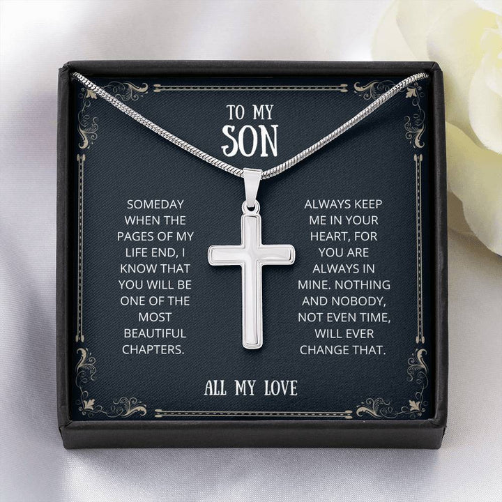 Mother And Son Gift - Artisan Cross Necklace Wedding Gifts, Gift For S –  nuprintz