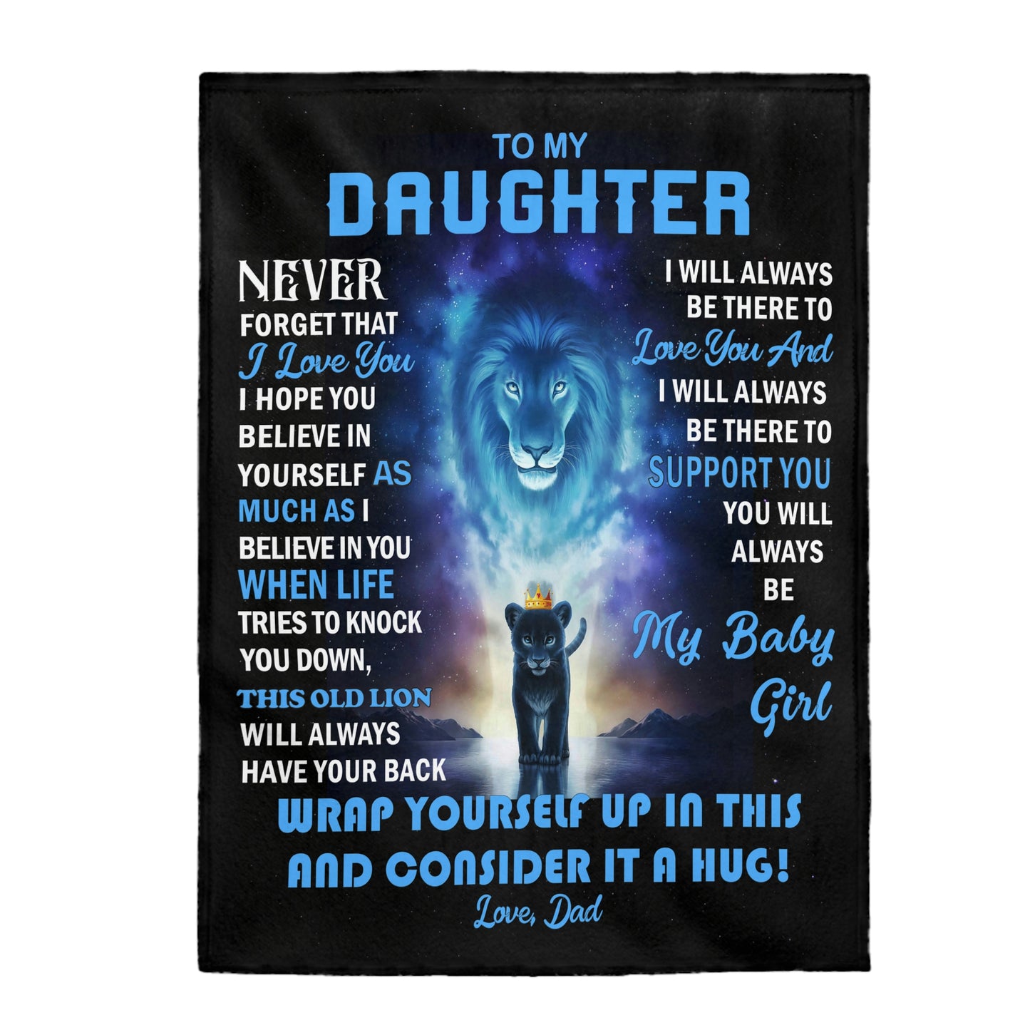 Daughter - I Believe In You - Blanket From Dad