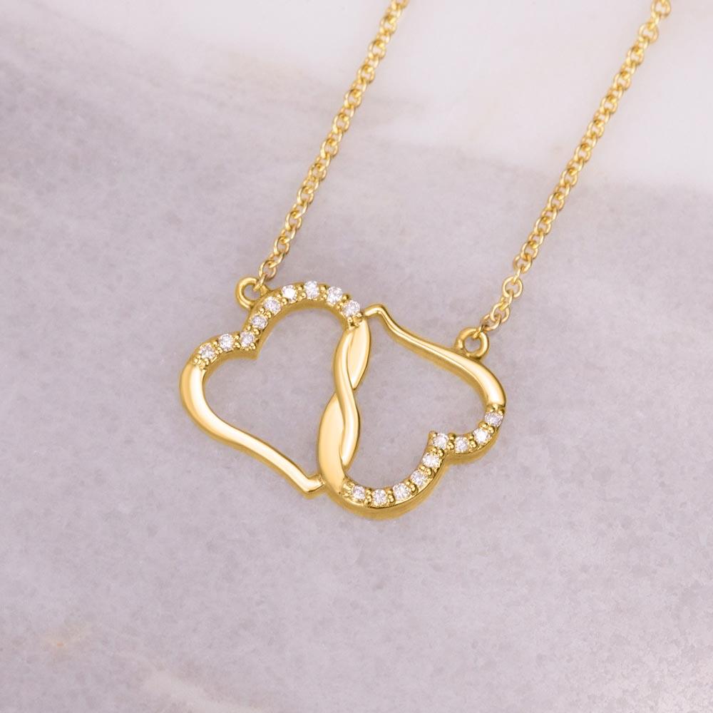 Daughter - Believe In Yourself Everlasting Love Necklace, Daughter Gifts, Sweet 16 Gift, Daughter Jewelry, Gift From Dad, Graduation Gift, Daughter Birthday Gift, Gift From Mom