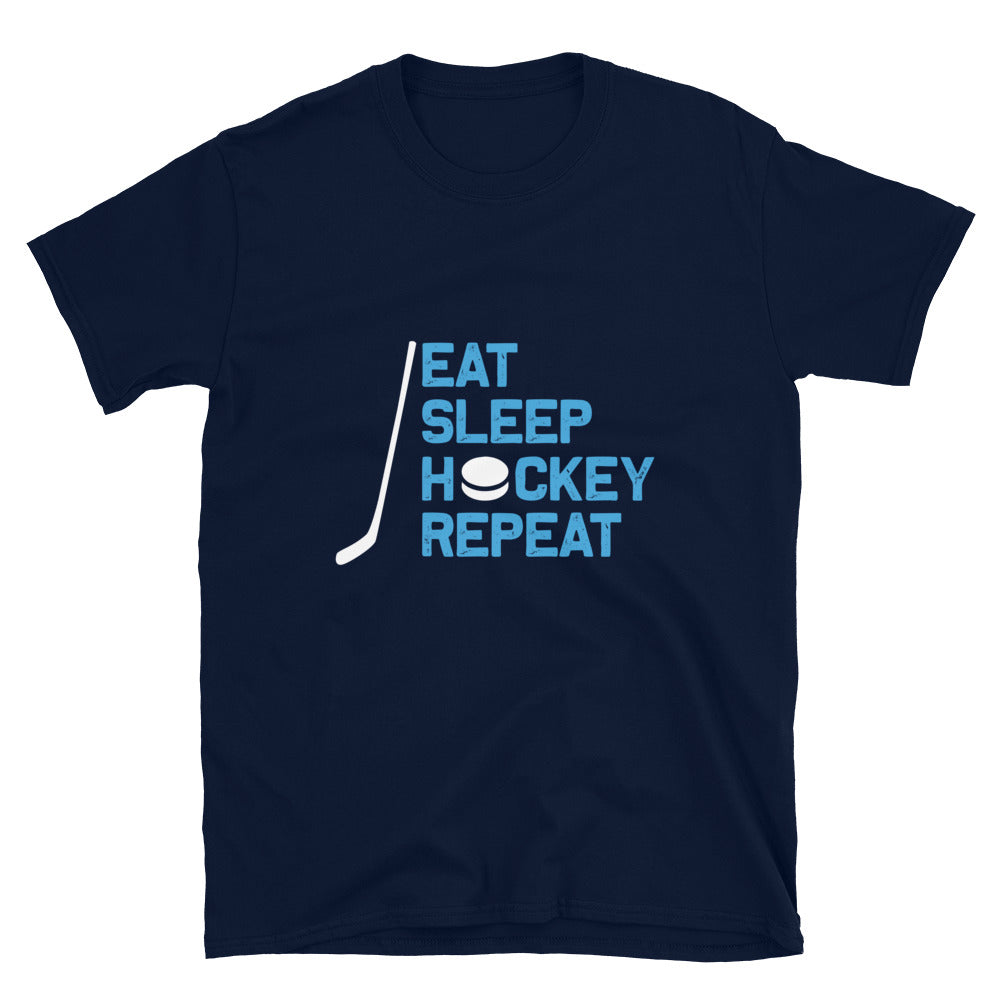 Eat Sleep Hockey Repeat - T-Shirt