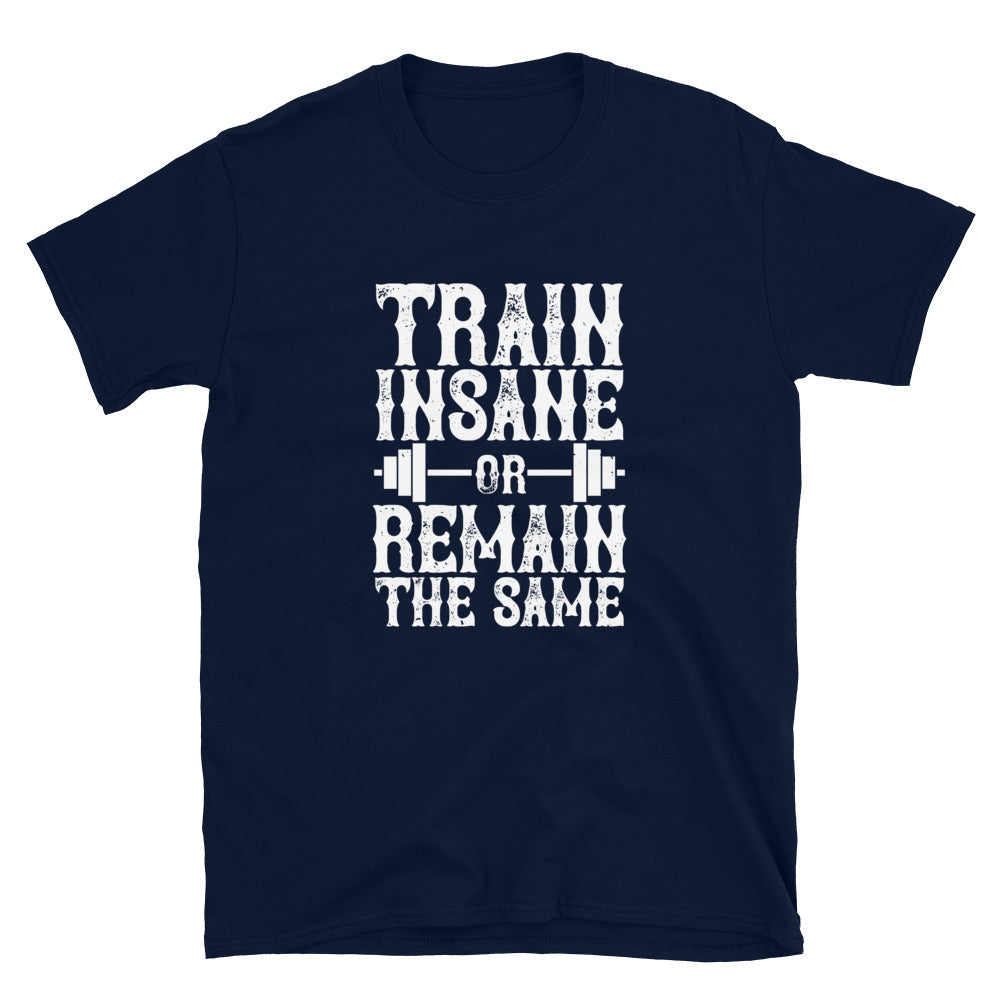 Train insane or remain the same - T-Shirt
