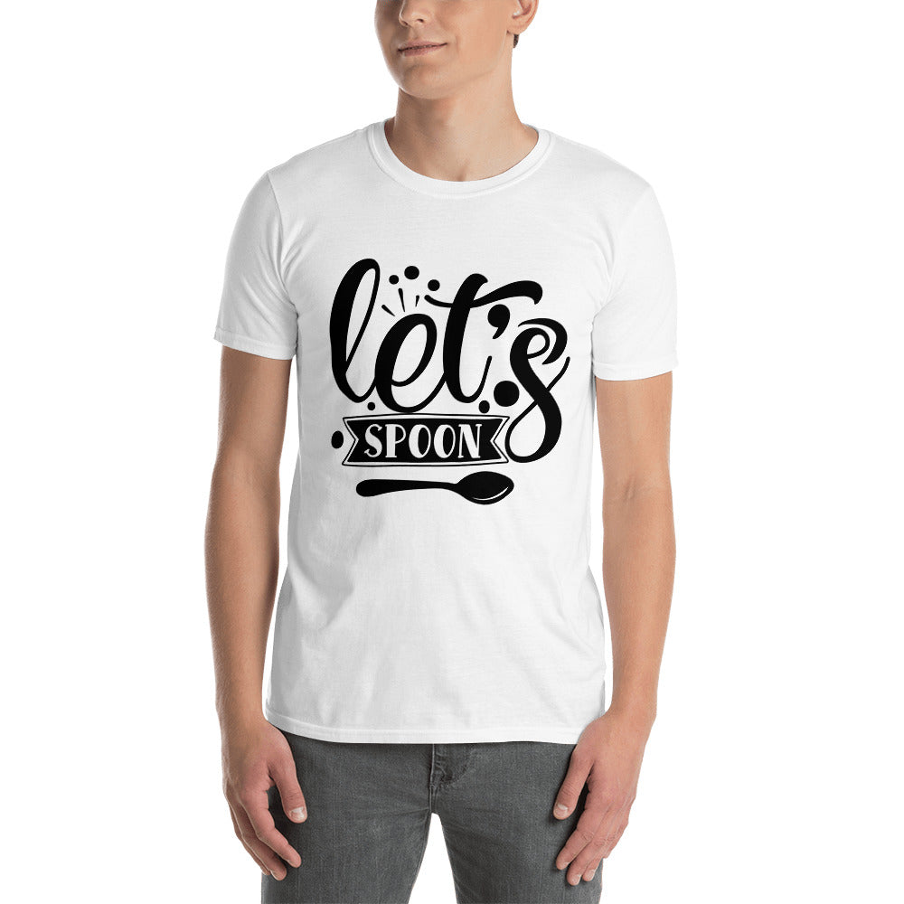 lets spoon -  Unisex T-Shirt