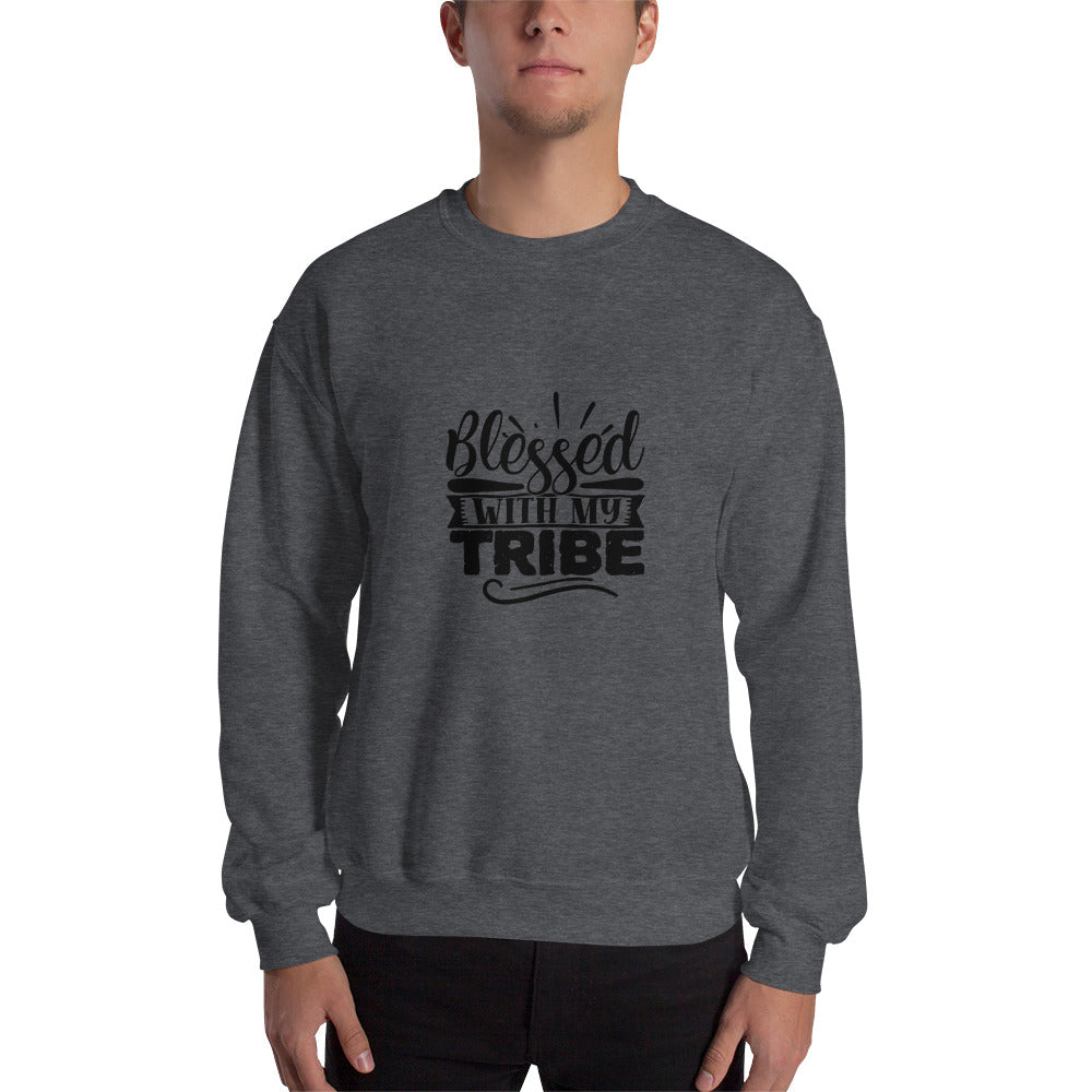 blessed with my tribe - Unisex Sweatshirt