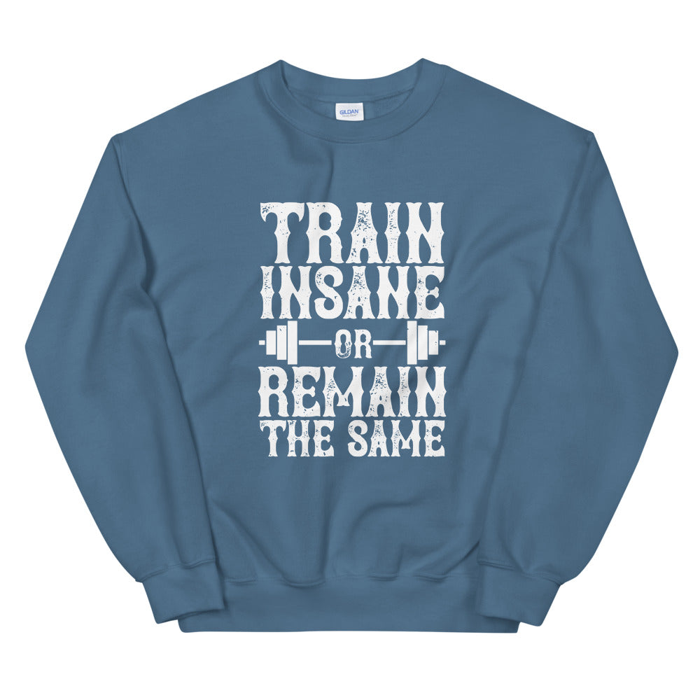 Train insane or remain the same - Unisex Sweatshirt