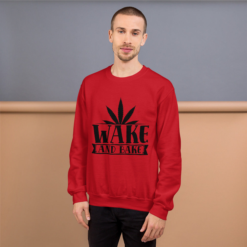 wake and bake - Unisex Sweatshirt