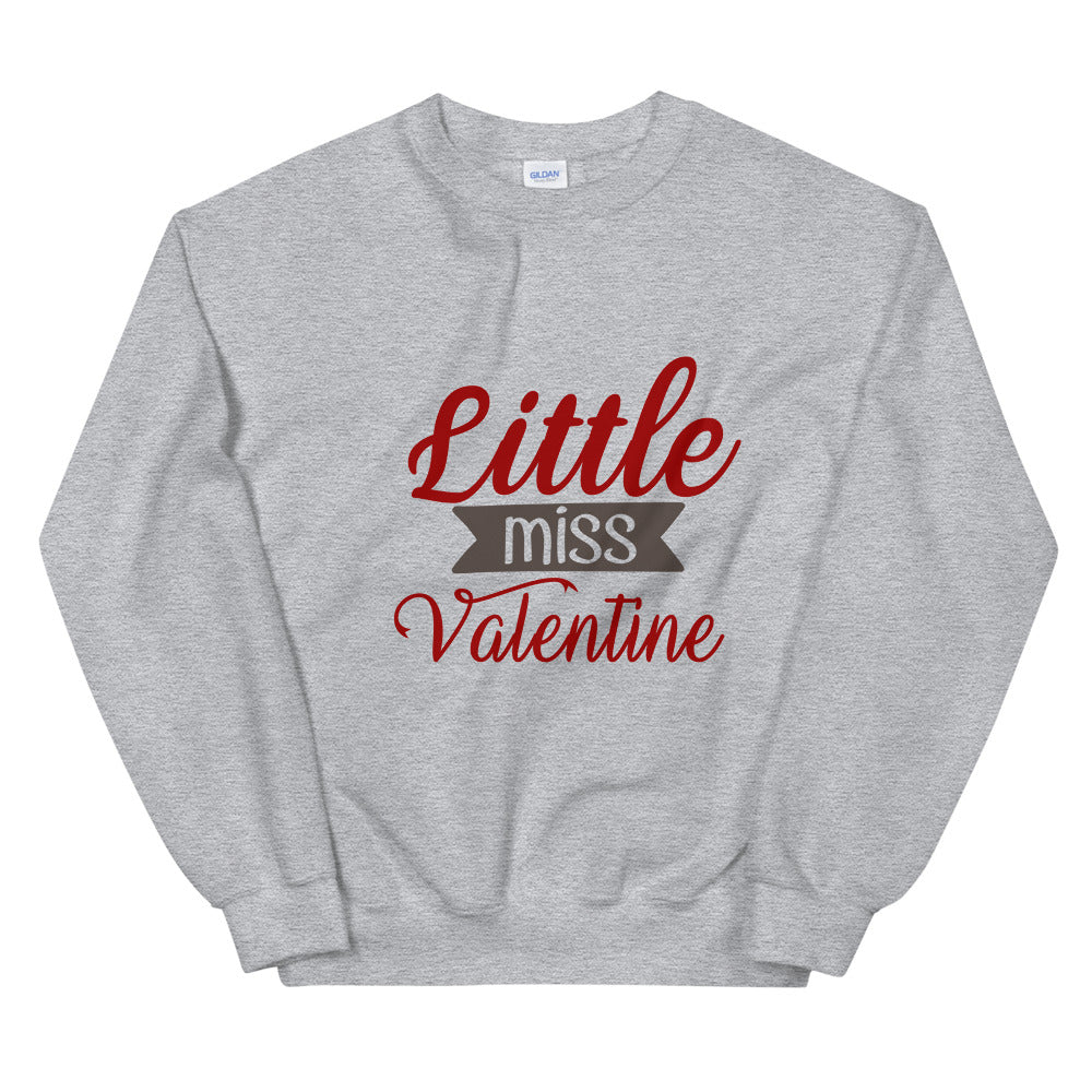 Little miss valentine - Unisex Sweatshirt