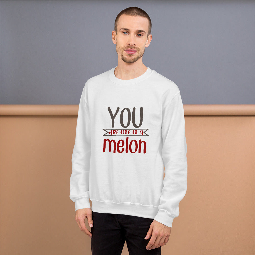 You are one in a melon - Unisex Sweatshirt