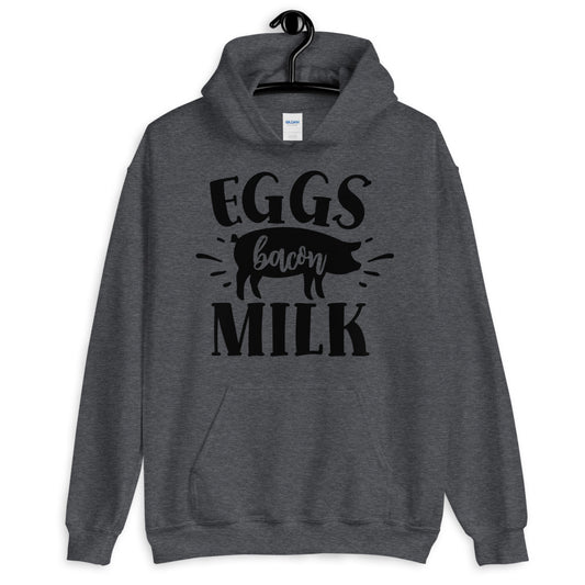 eggs bacon milk - Hoodie