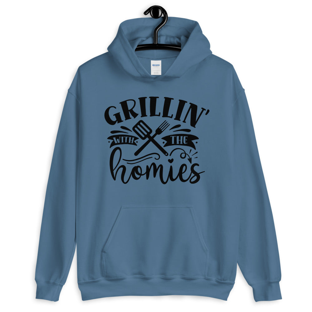 grillin with the homies - Unisex Hoodie